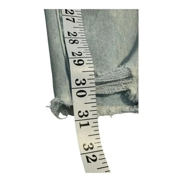 American Eagle Women's High Rise Jegging Jeans Size‎ 2 Blue Distressed - Picture 5 of 7